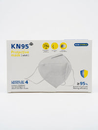 Máscara Protectora KN95 para Adultos – Caja de 30 unidades (Marca Hoco)