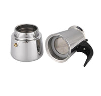 CAFETERA ESPRESSO DE ACERO INOXIDABLE