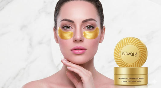 PARCHES DE OJOS ORO GOLD