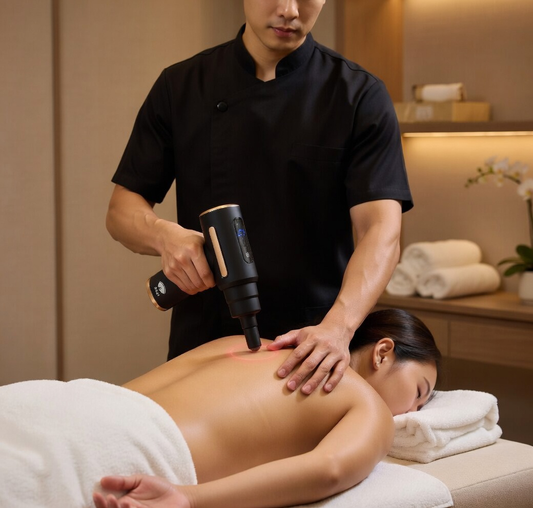 PISTOLA DE MASAJE MUSCULAR
