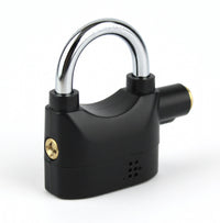 CANDADO DE SEGURIDAD CON ALARMA
