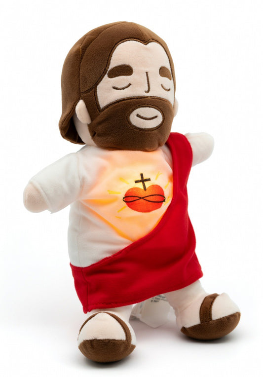 PELUCHE DE JESÚS QUE RESPIRA