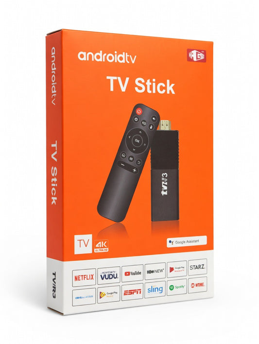 DISPOSITIVO Q6 ANDROID TV STICK 4K TVR3
