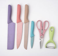 JUEGO DE CUCHILLOS CORRUGADOS