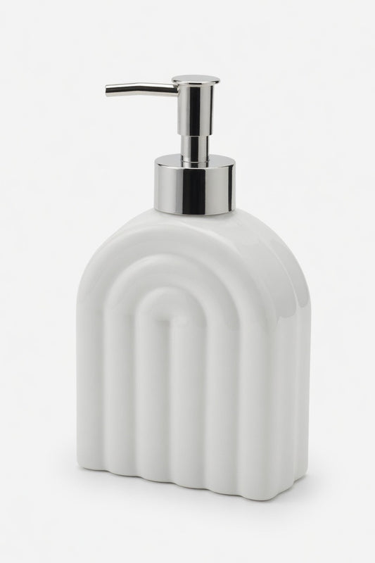 DISPENSADOR DE JABÓN DE VIDRIO