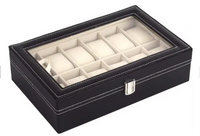 CAJA ORGANIZACIÓN PARA 12 RELOJES