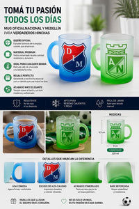 POCILLOS DE EQUIPOS DE FUTBOL