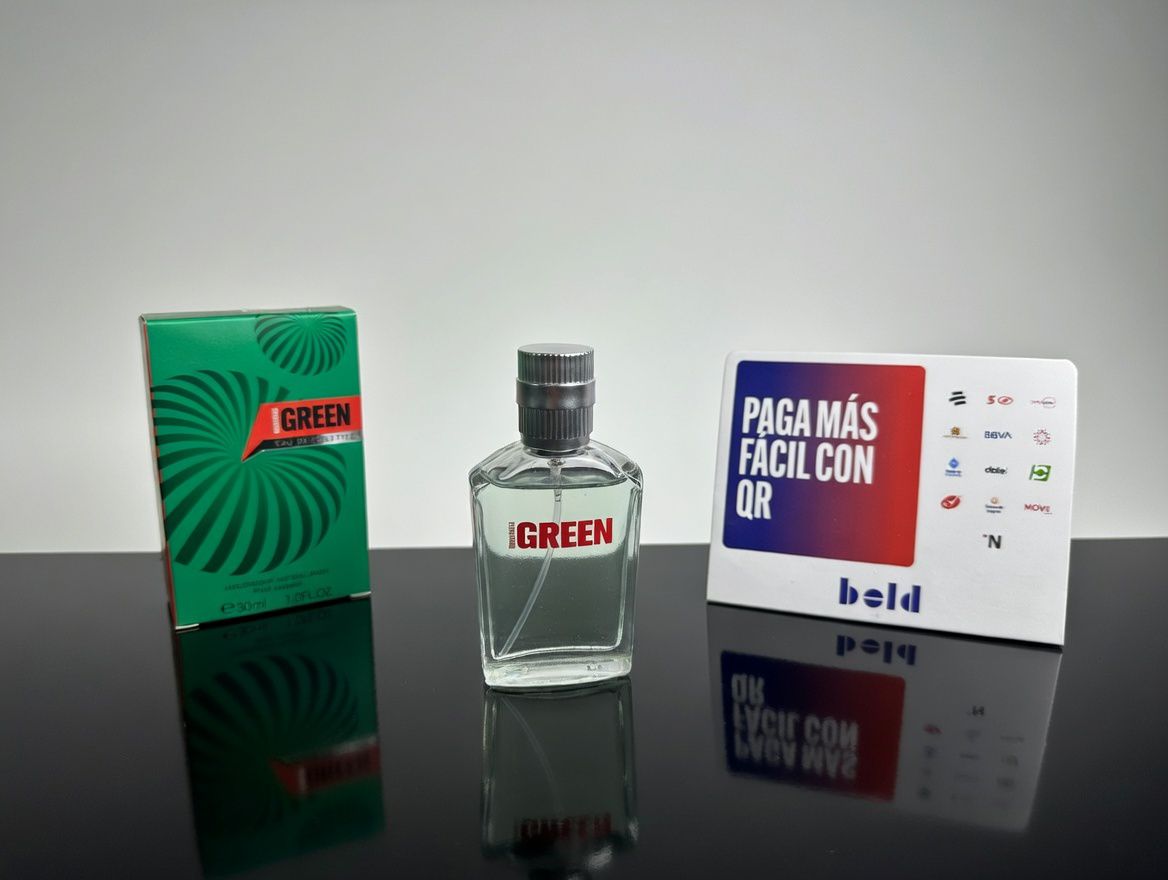 GREEN – FRAGANCIA MASCULINA FRESCA Y ELEGANTE PARA USO DIARIO