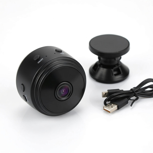 VIGILANCIA DISCRETA 24/7 CON MINI CÁMARA ESPÍA WIFI