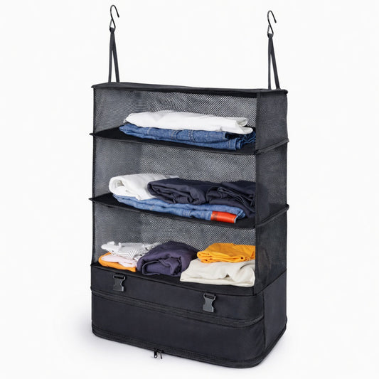 ORGANIZADOR COLGANTE DE VIAJE PLEGABLE