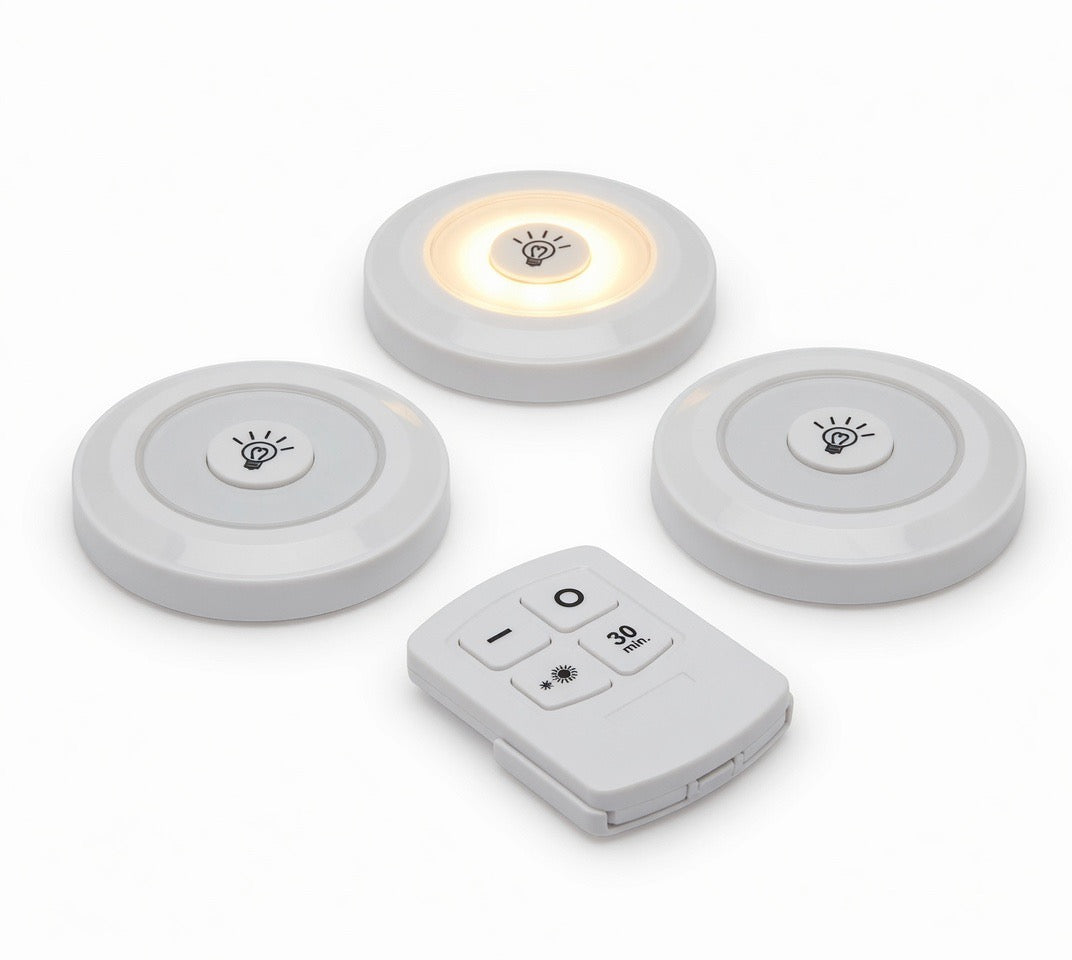SET DE 3 LUCES LED