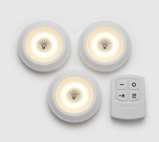 SET DE 3 LUCES LED