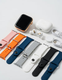 AUDÍFONOS + RELOJ 7 EN 1