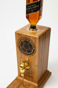 DISPENSADOR DE LICOR DE MADERA