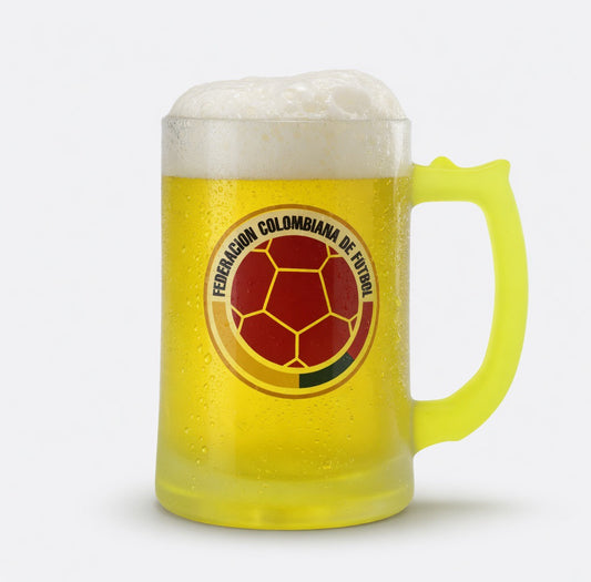 JARRA CERVECERA ESMERILADA
