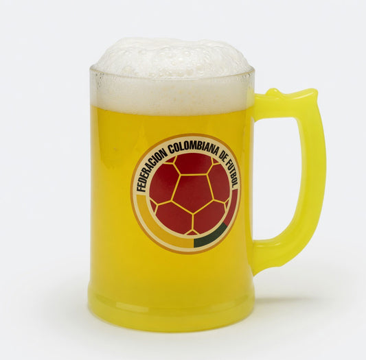JARRA CERVECERA ESMERILADA