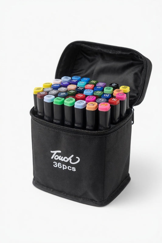 SET DE MARCADORES 36 COLORES
