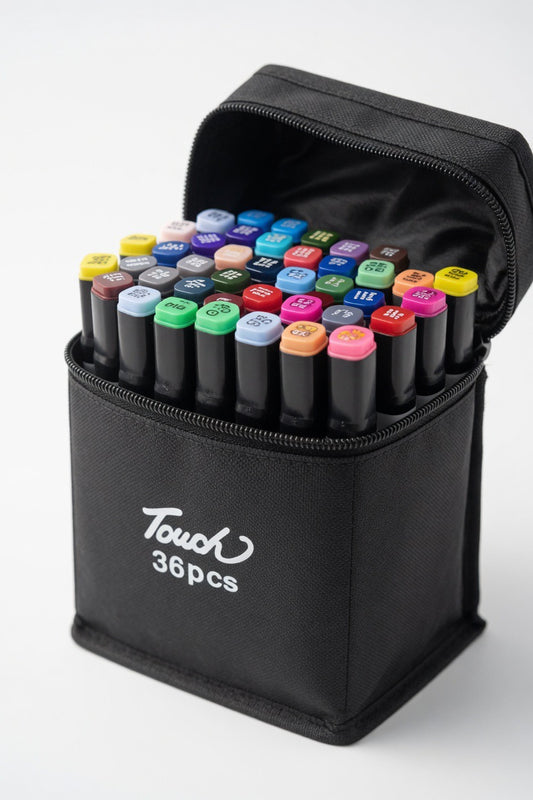 SET DE MARCADORES 36 COLORES