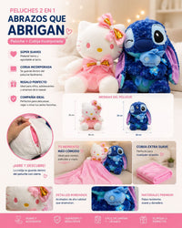 PELUCHES CON COBIJA
