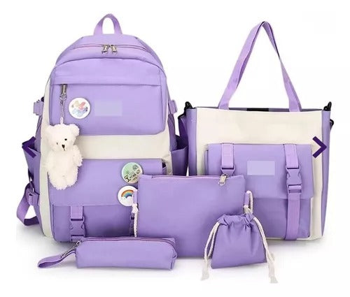 SET DE MOCHILA 5 EN 1