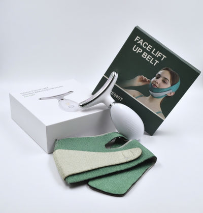 MASAJEADOR FACIAL+ FAJA FACIAL