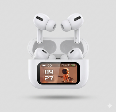 AUDÍFONOS CON PANTALLA